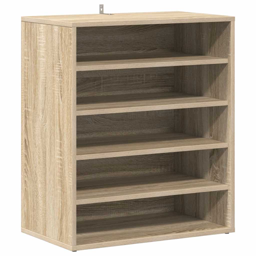 skoreol 60x35x70 cm konstrueret træ sonoma-eg