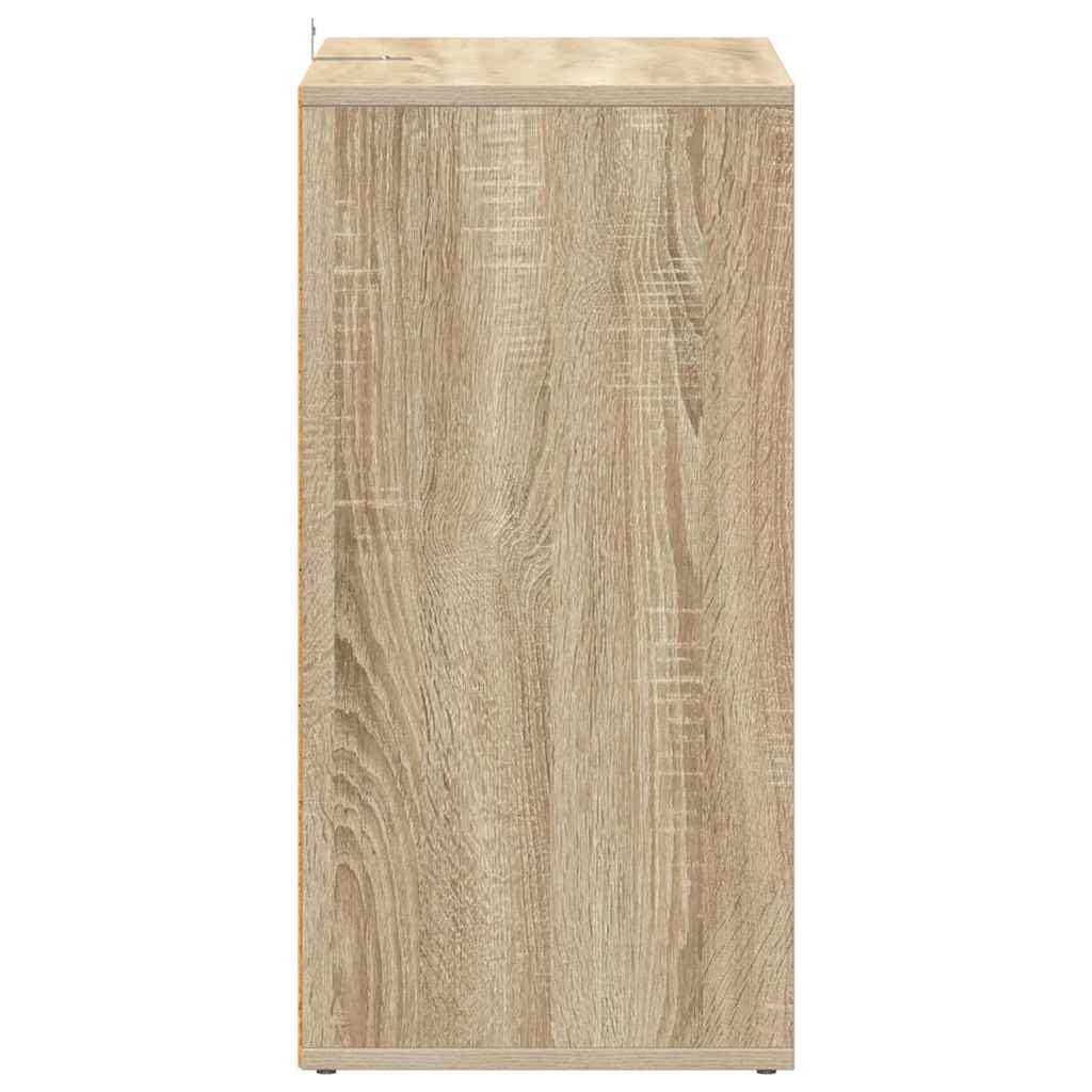 skoreol 60x35x70 cm konstrueret træ sonoma-eg