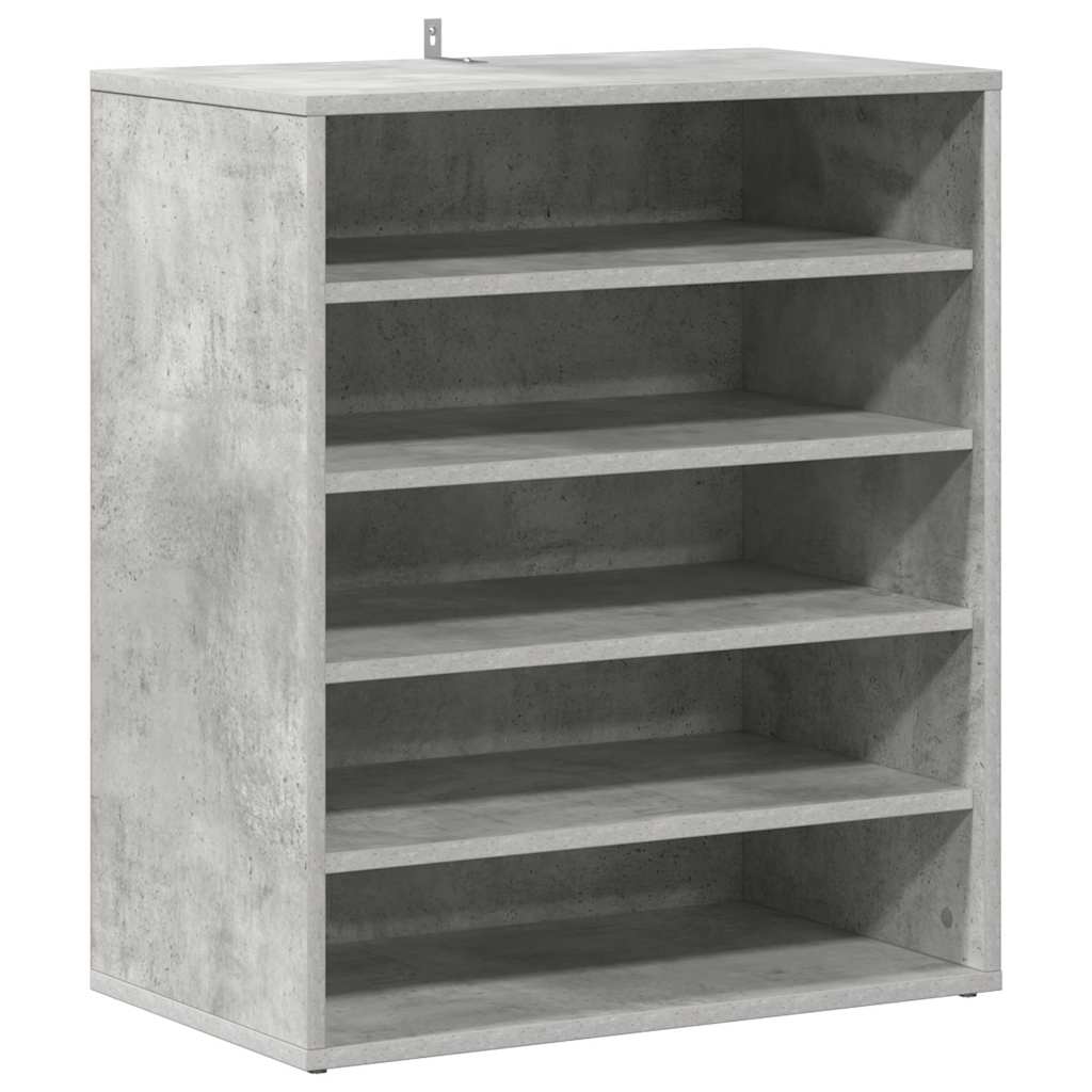 skoreol 60x35x70 cm konstrueret træ betongrå