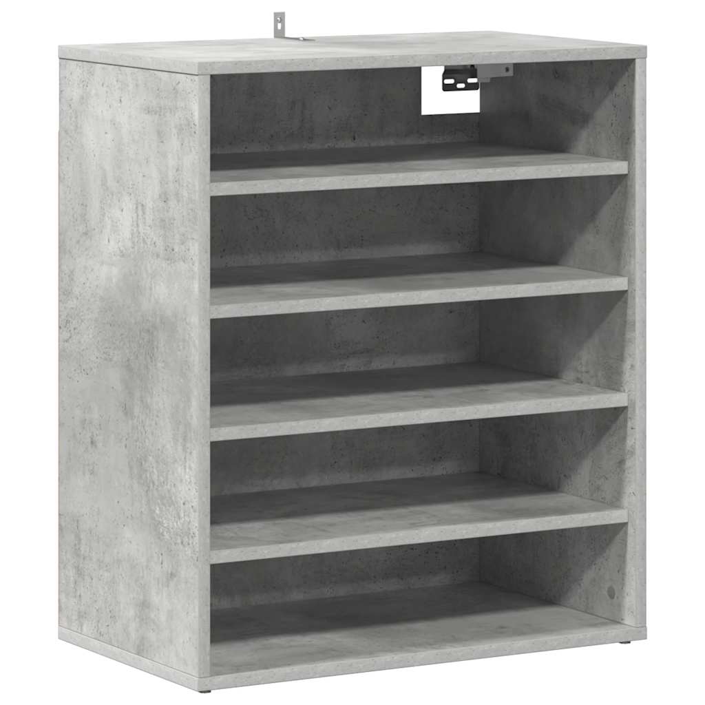 skoreol 60x35x70 cm konstrueret træ betongrå