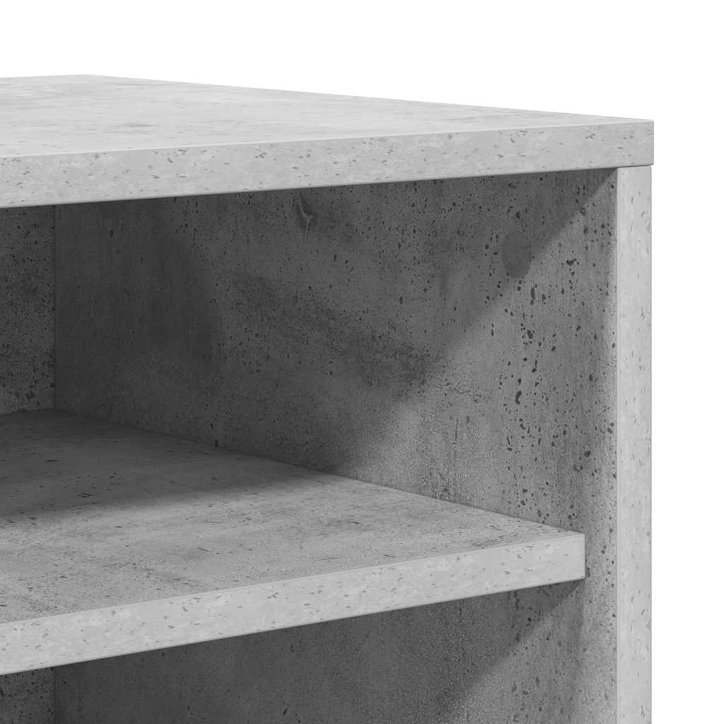 skoreol 60x35x70 cm konstrueret træ betongrå