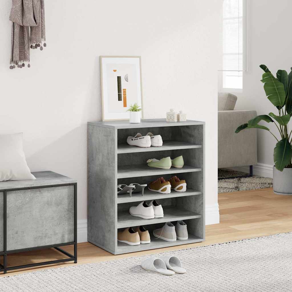 skoreol 60x35x70 cm konstrueret træ betongrå