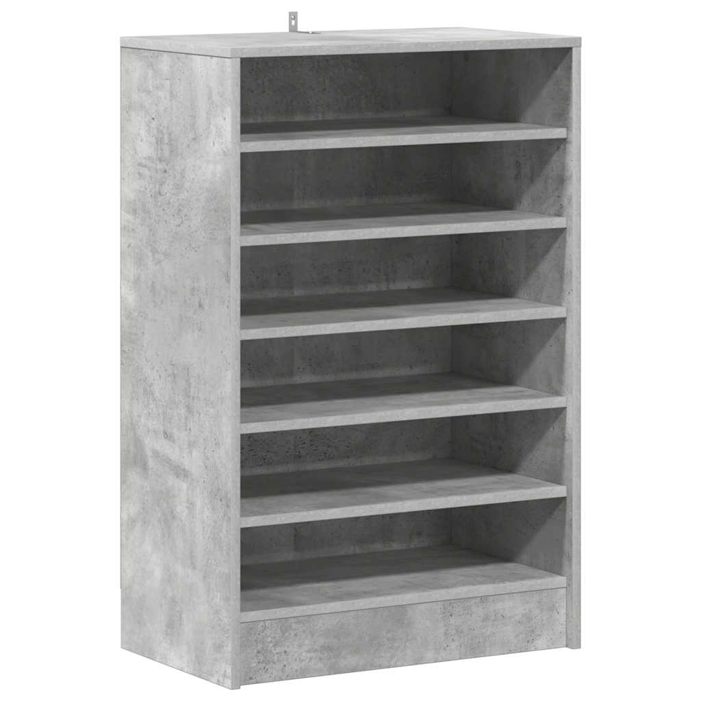 skoreol 60x35x92 cm konstrueret træ betongrå