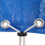 poolovertræk 2 stk. 460 cm 90 g/m² PE rundt