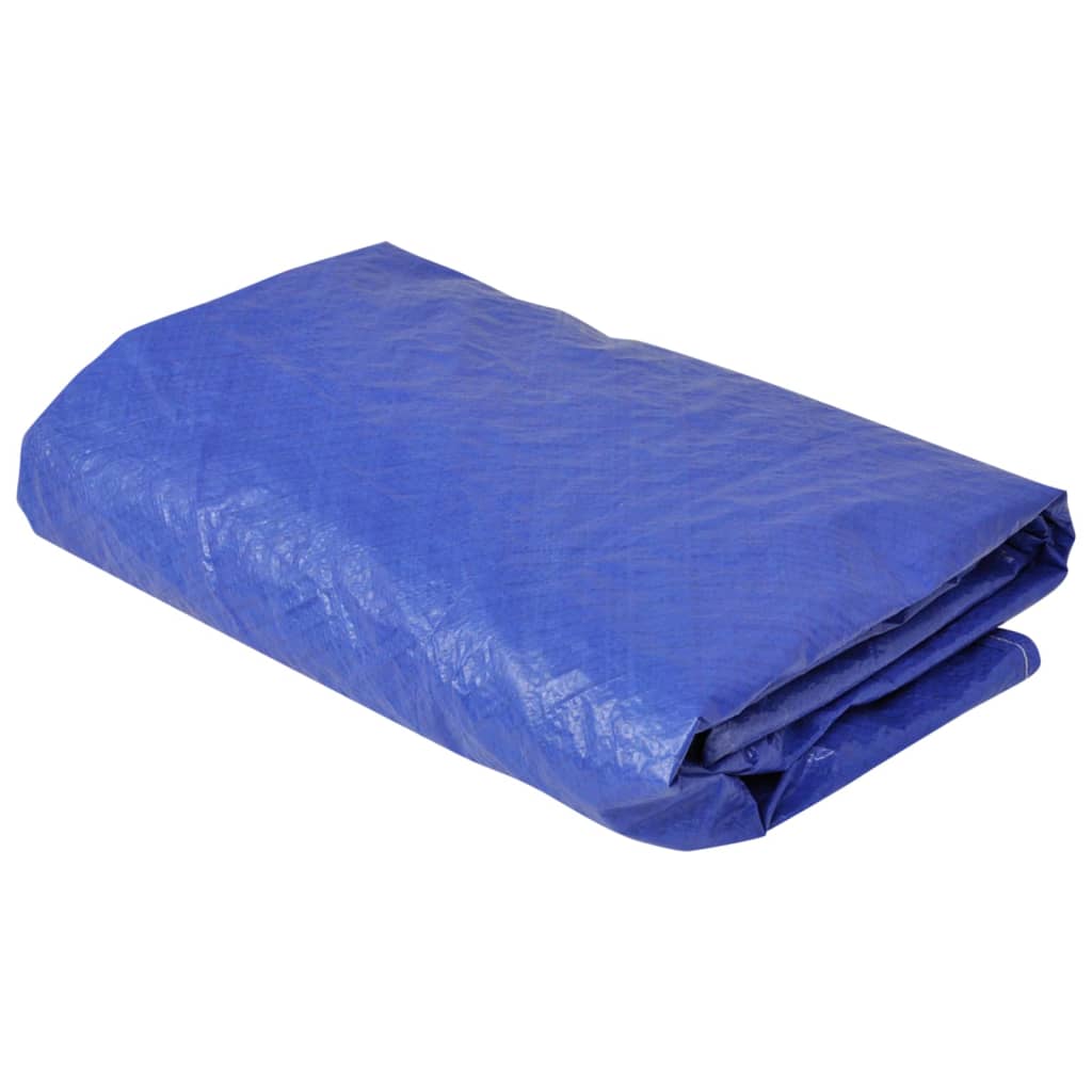 poolovertræk 2 stk. 540 cm 90 g/m² PE rundt