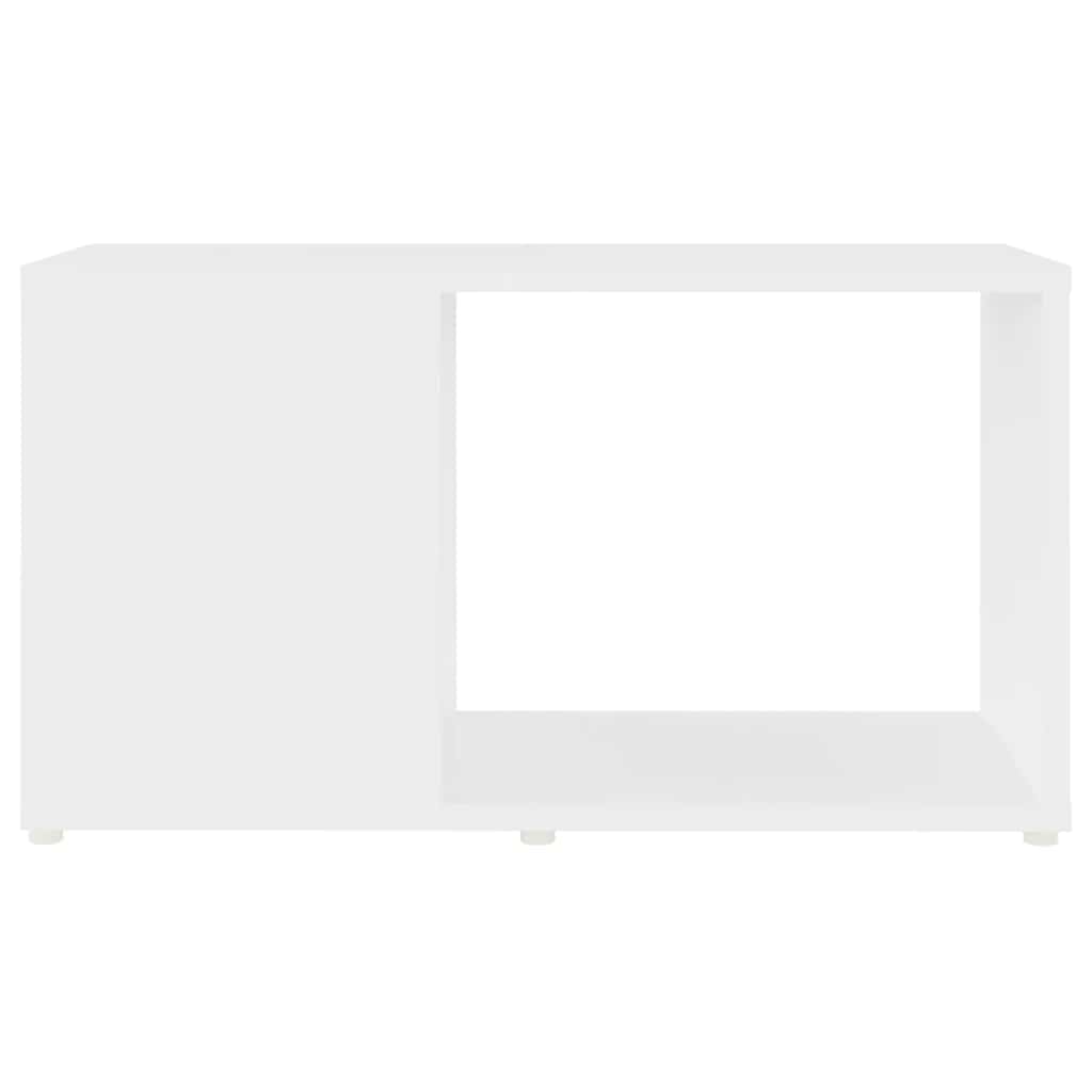 tv-bord 60x24x32 cm konstrueret træ hvid