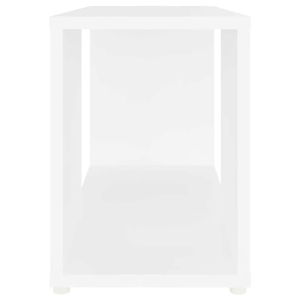 tv-bord 60x24x32 cm konstrueret træ hvid