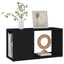 tv-bord 60x24x32 cm konstrueret træ sort