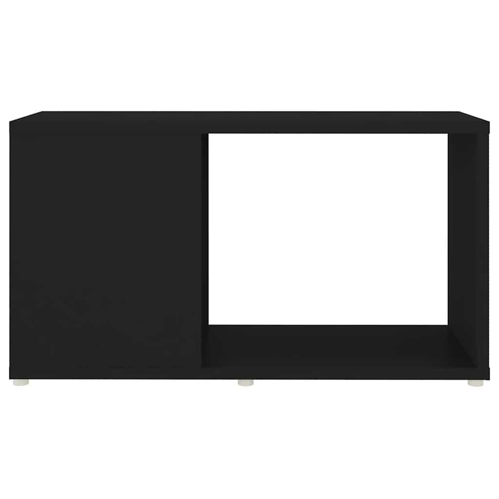 tv-bord 60x24x32 cm konstrueret træ sort