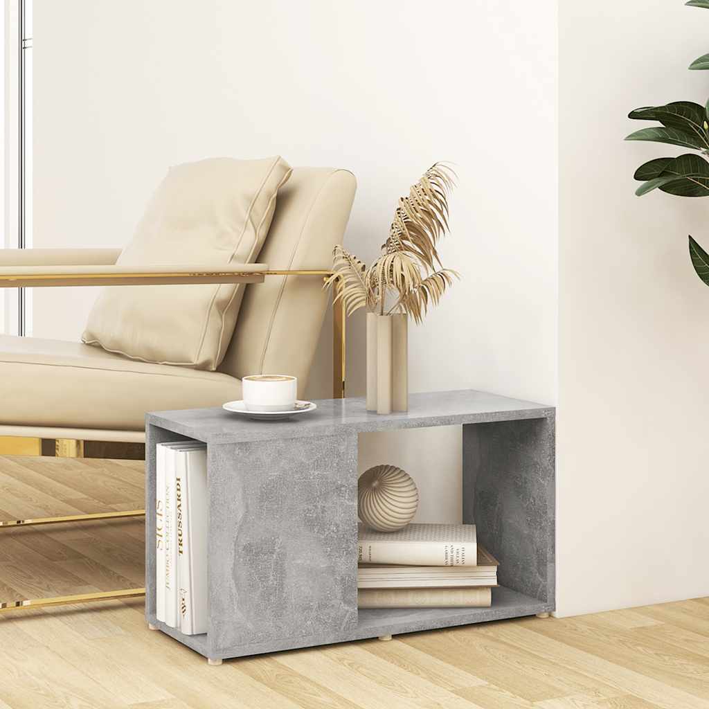 tv-bord 60x24x32 cm konstrueret træ betongrå