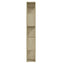 bogreol/rumdeler 80 x 24 x 155 cm konstrueret træ sonoma-eg