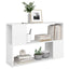 bogreol 100x24x63 cm konstrueret træ hvid