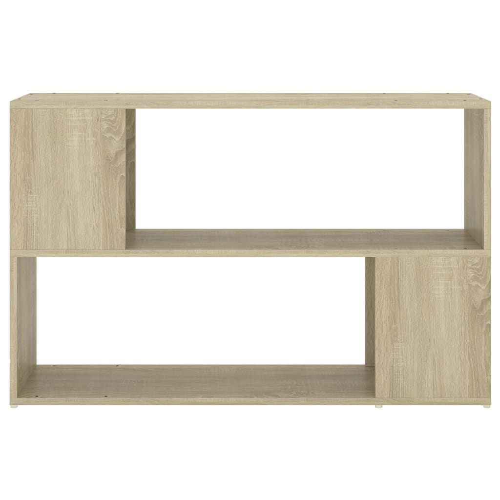 bogreol 100x24x63 cm konstrueret træ sonoma-eg