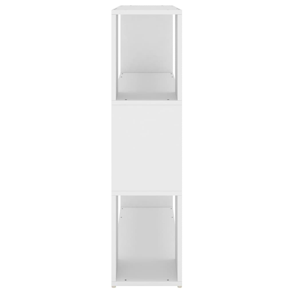 bogreol/rumdeler 100x24x94 cm hvid