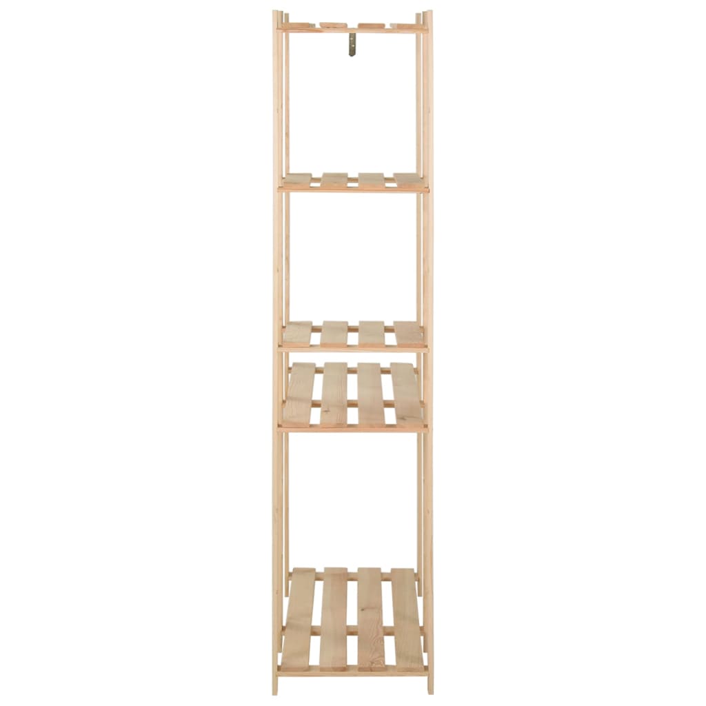 tøjstativ 100x38x170 cm massivt fyrretræ