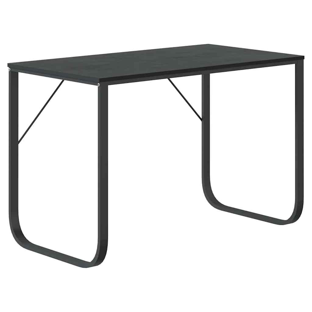 computerbord 110x60x73 cm spånplade sort