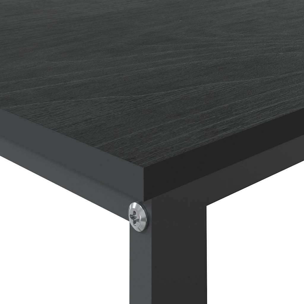 computerbord 110x60x73 cm spånplade sort