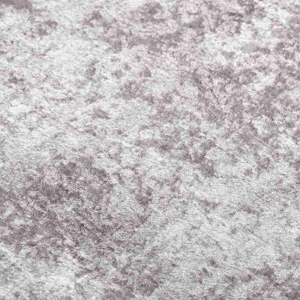 gulvtæppe 190x300 cm vaskbart grå