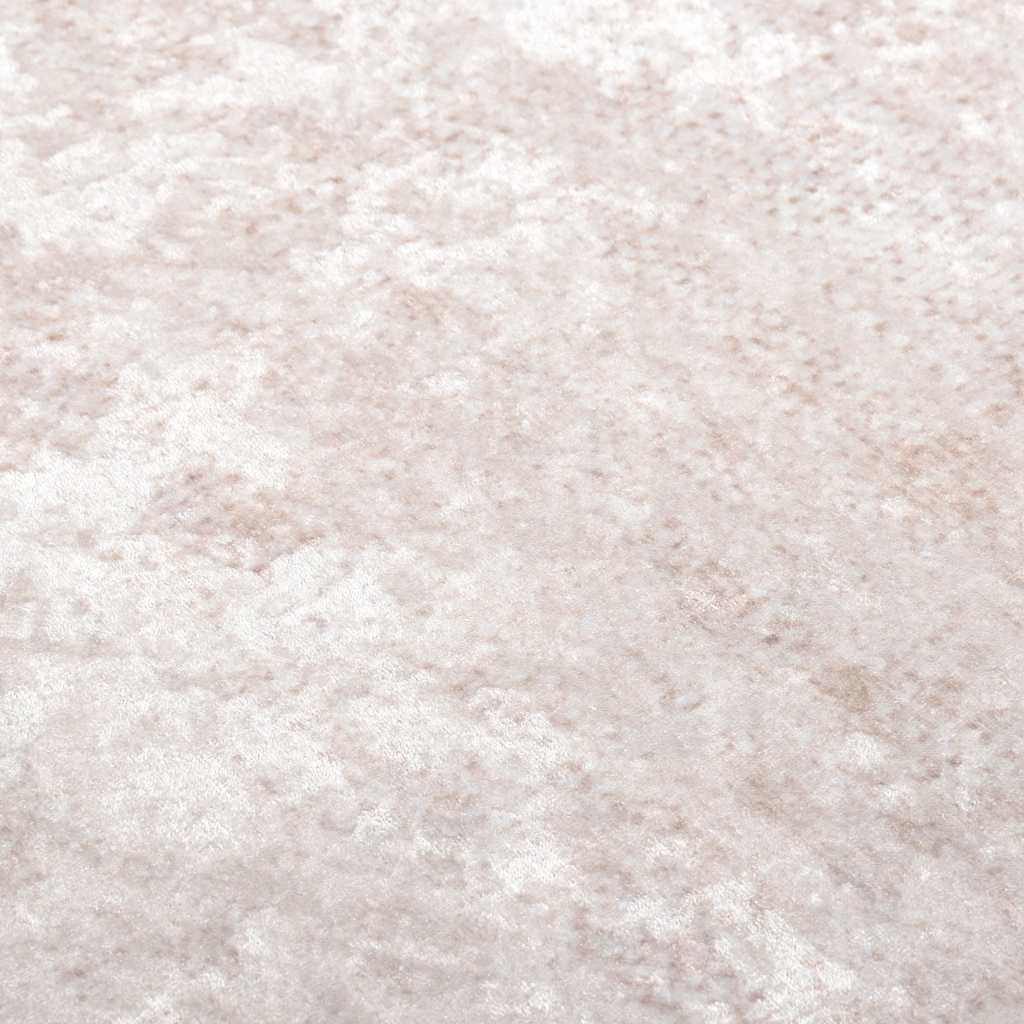 gulvtæppe 80x300 cm vaskbart lys beige