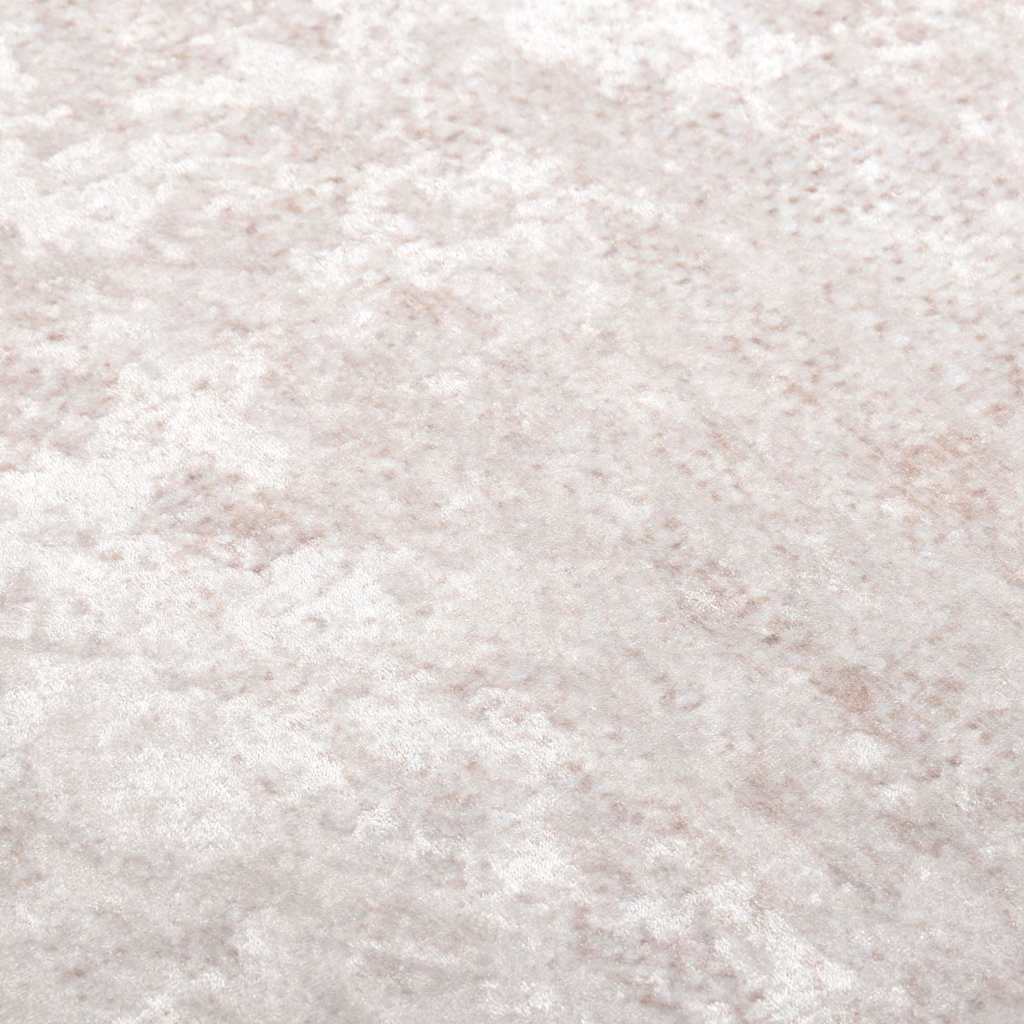 gulvtæppe 160x230 cm vaskbart lys beige