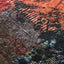gulvtæppe 80x300 cm vaskbart patchworkdesign