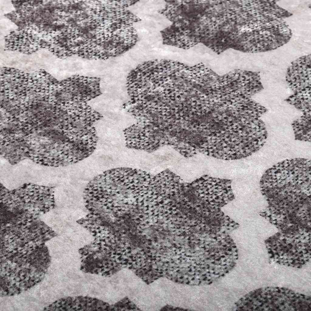 gulvtæppe 120x180 cm vaskbart flerfarvet