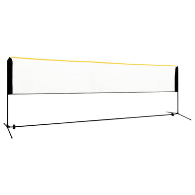 justerbart badmintonnet 500x103x94-158 cm metal