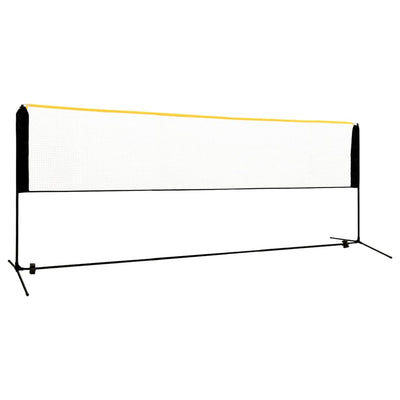 justerbart badmintonnet 400x103x94-158 cm metal