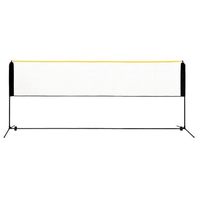 justerbart badmintonnet 400x103x94-158 cm metal