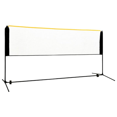 justerbart badmintonnet 300x103x94-158 cm metal