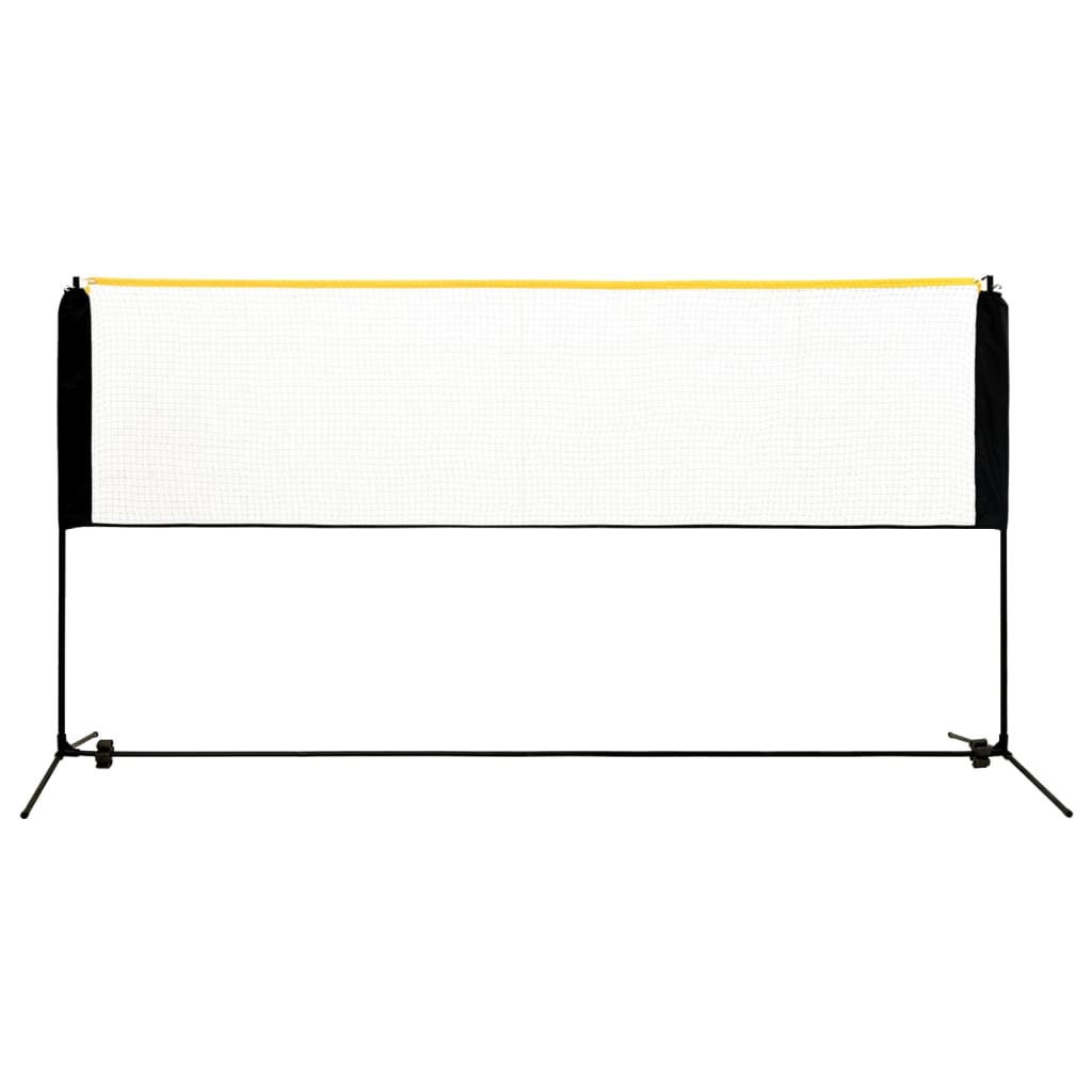 justerbart badmintonnet 300x103x94-158 cm metal