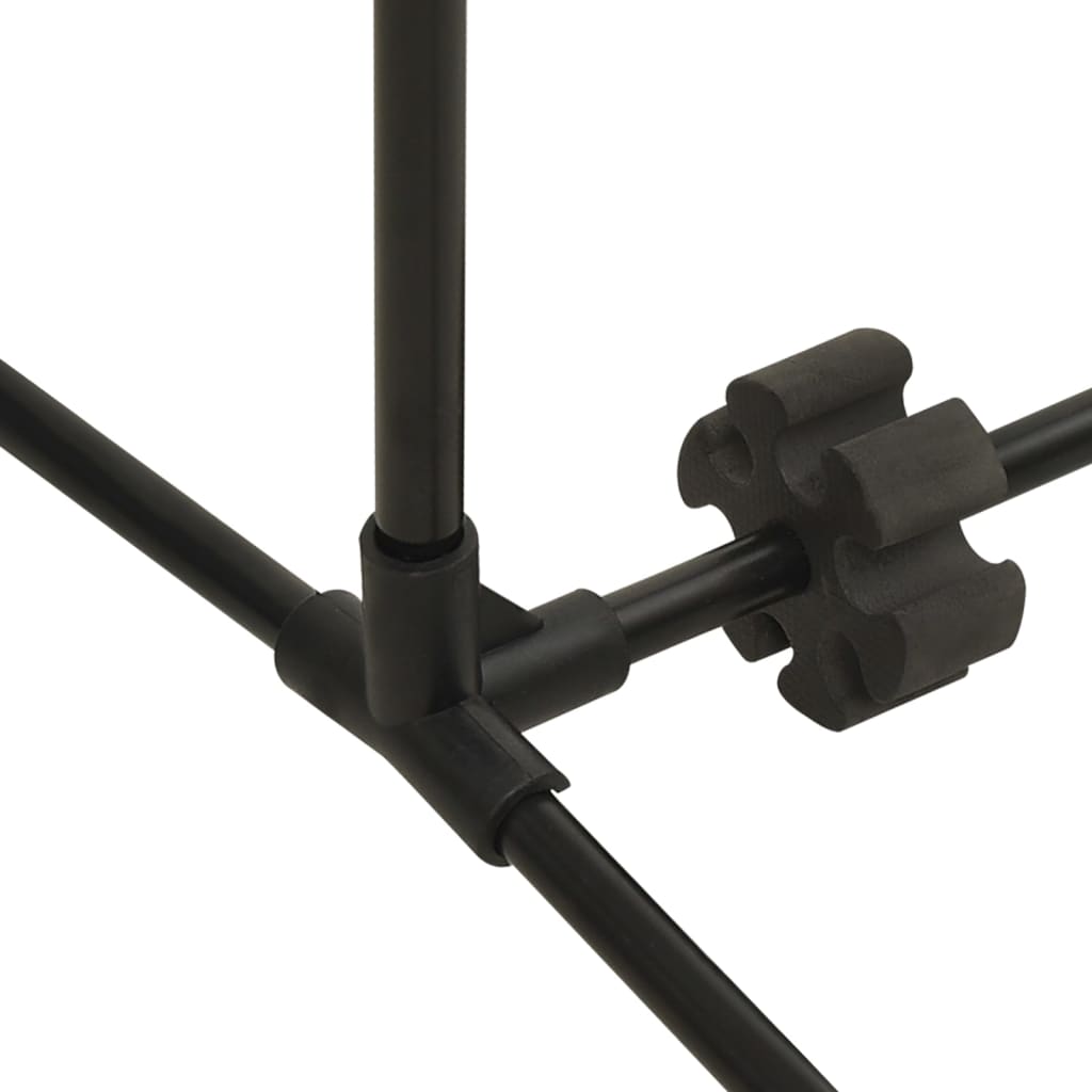 justerbart badmintonnet 300x103x94-158 cm metal