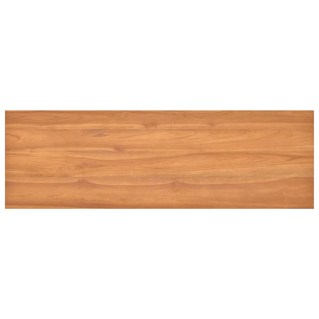skrivebord 120x45x75 cm massivt teaktræ