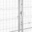 udendørs hundebur med tag 26,62 m² galvaniseret stål