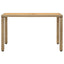 havebord 123x60x74 cm polyrattan og massivt akacietræ beige