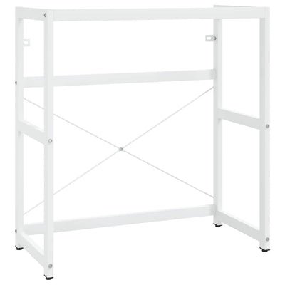 badeværelsesmøbel til håndvask 79x38x83 cm jern hvid