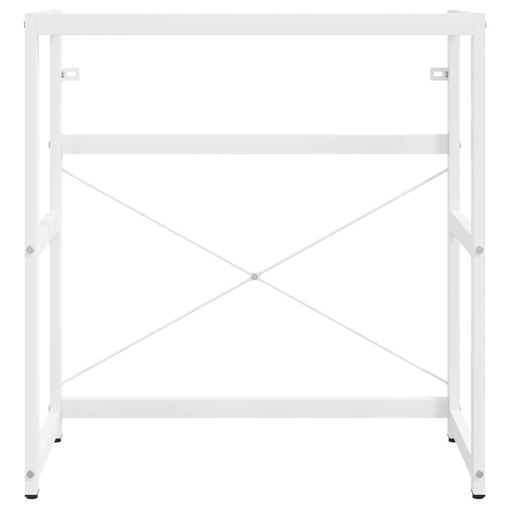 badeværelsesmøbel til håndvask 79x38x83 cm jern hvid