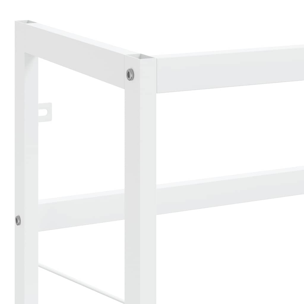 badeværelsesmøbel til håndvask 79x38x83 cm jern hvid