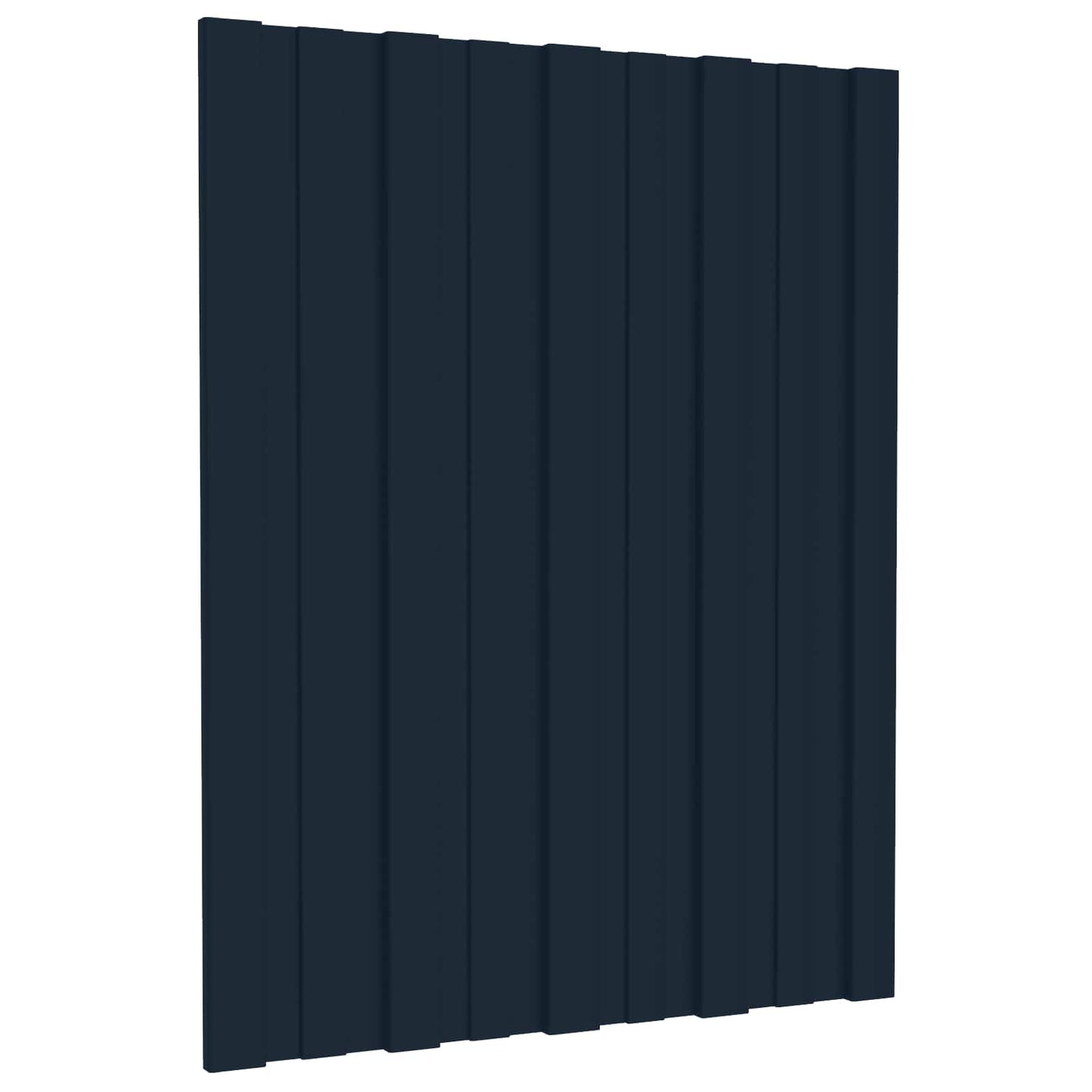Tagpanel 12 stk. Antracit 60 x 45 cm Galvaniseret stål