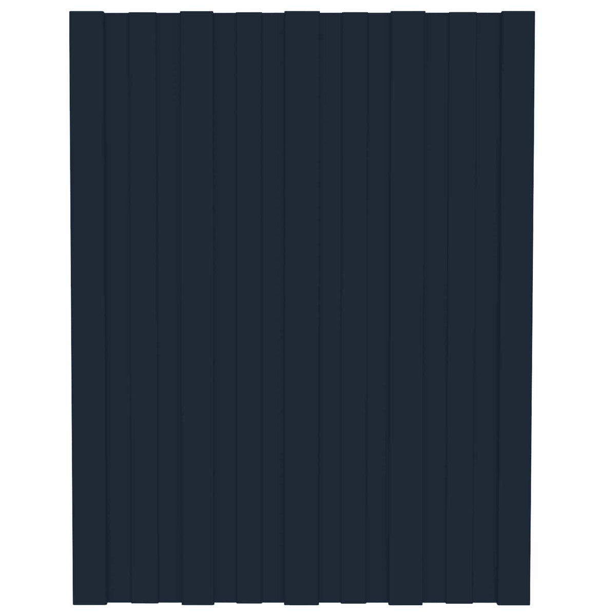 Tagpanel 12 stk. Antracit 60 x 45 cm Galvaniseret stål