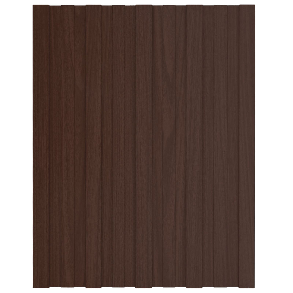 Tagpanel 12 stk. Brun 60 x 45 cm Galvaniseret stål