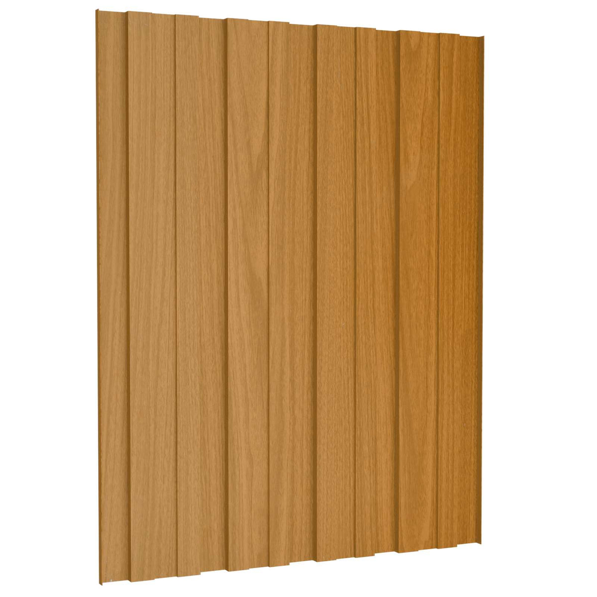 Tagpanel 12 stk. Naturfarvet 60 x 45 cm Galvaniseret stål