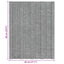 Tagpanel 36 stk. Sølv 60 x 45 cm Galvaniseret stål