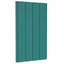 Tagpanel 36 stk. Grøn 80 x 45 cm Galvaniseret stål