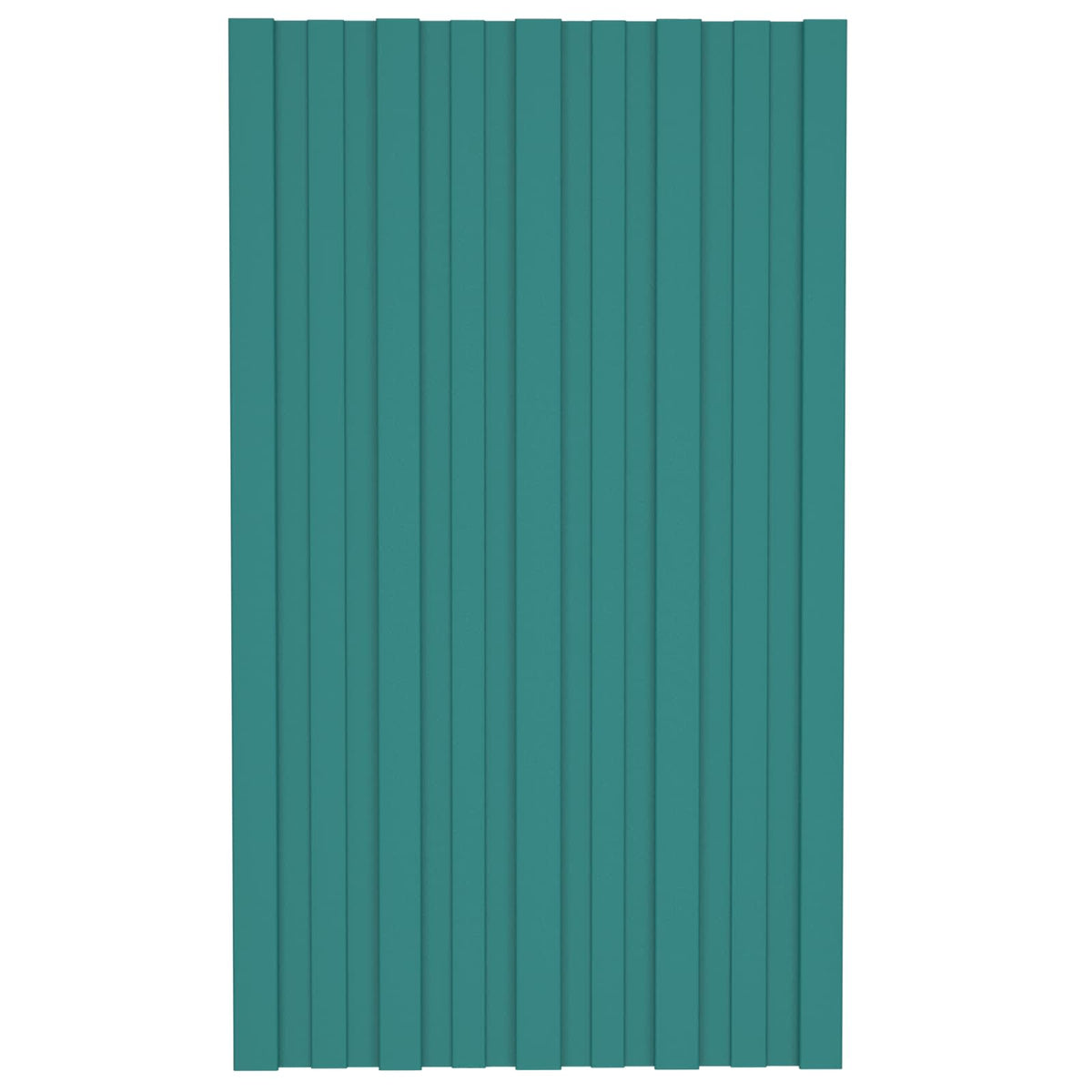 Tagpanel 36 stk. Grøn 80 x 45 cm Galvaniseret stål