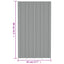 Tagpanel 12 stk. Grå 80 x 45 cm Galvaniseret stål