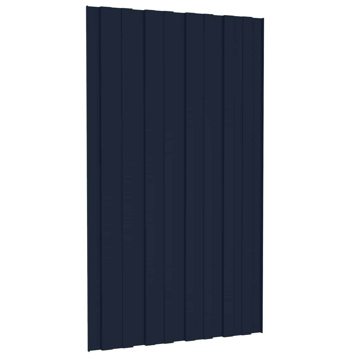 Tagpanel 12 stk. Antracit 80 x 45 cm Galvaniseret stål