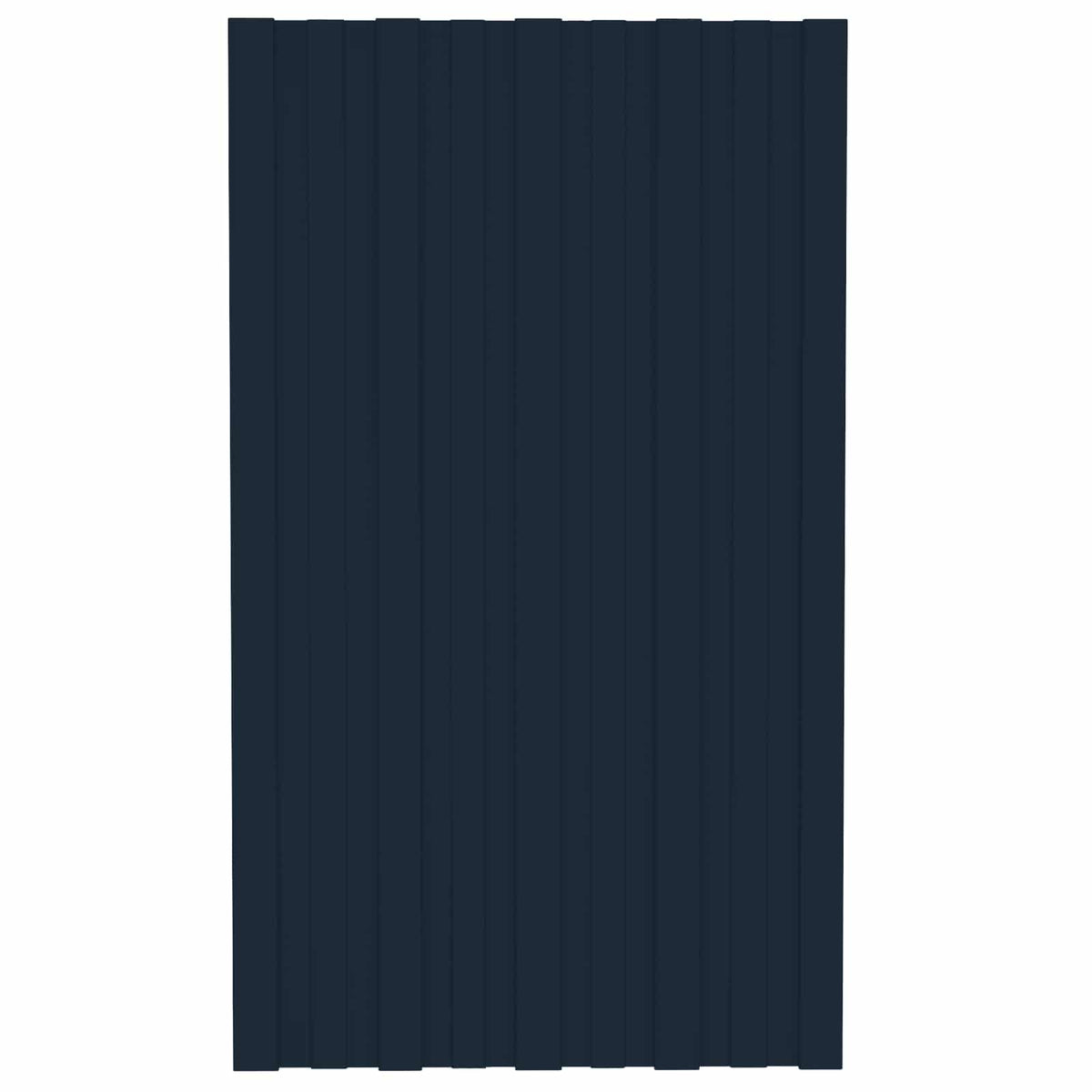 Tagpanel 36 stk. Antracit 80 x 45 cm Galvaniseret stål
