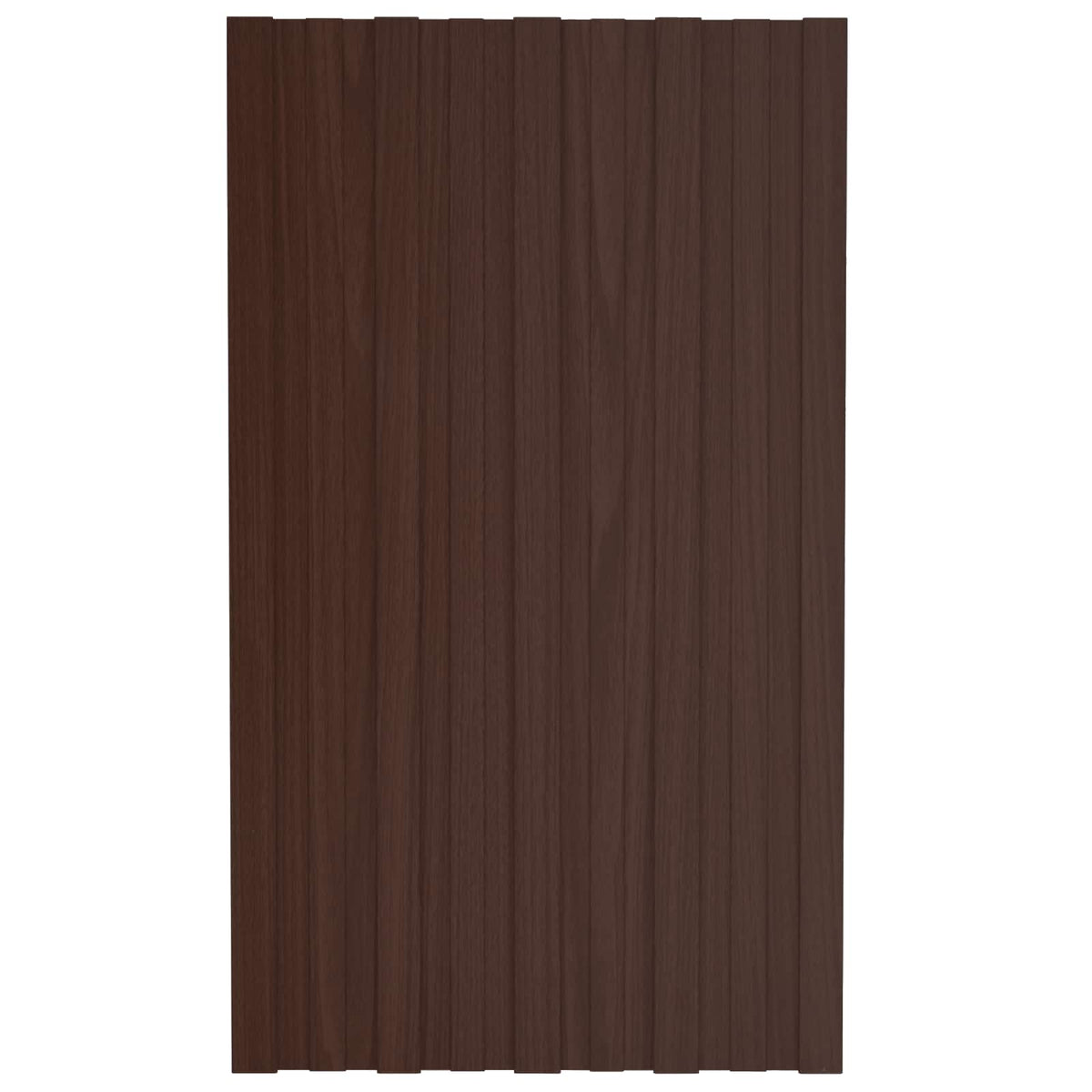 Tagpanel 12 stk. Brun 80 x 45 cm Galvaniseret stål
