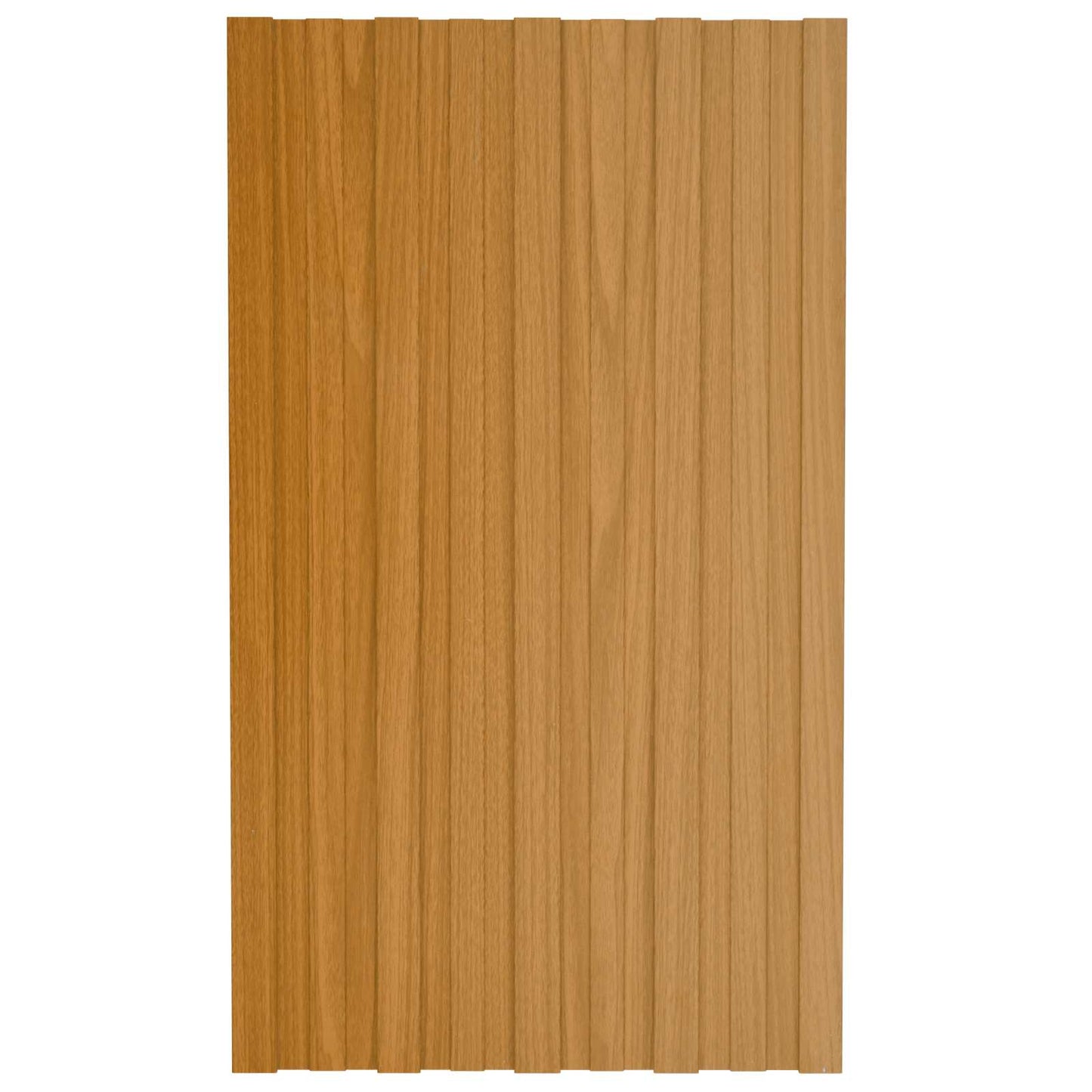 Tagpanel 12 stk. Naturfarvet 80 x 45 cm Galvaniseret stål
